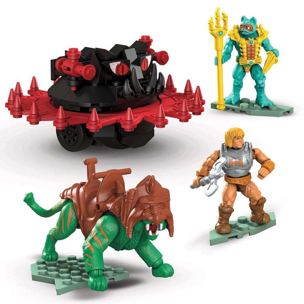 Masters of the universe Battle cat vs. Roton Mega Construx