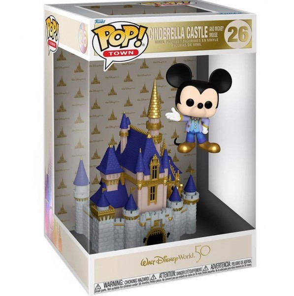 Funko: Pop! Chinderella Castle & Mickey