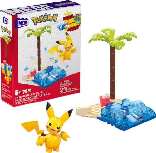 Mega Construx Pokémon: Pikachus Beach blast