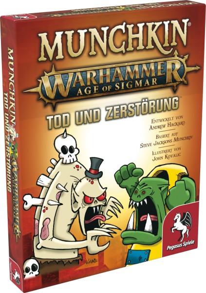 Munchkin Warhammer Age of Sigmar: Tod und Zerstörung 