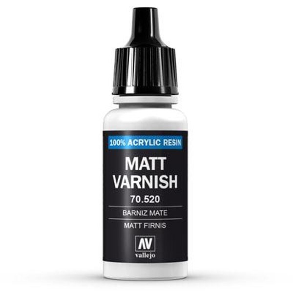 Vallejo Mattlack Game Color: 070 Matt Varnish, 17 ml (520-VA192)