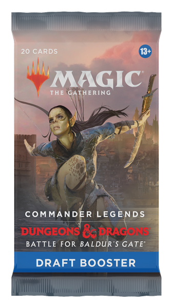 MTG: Commander Legends Dungeons&Dragons Battle for Baldur's Gate Draft Booster EN