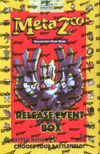 MetaZoo: Cryptid Nation 2nd Edition Release Event Box