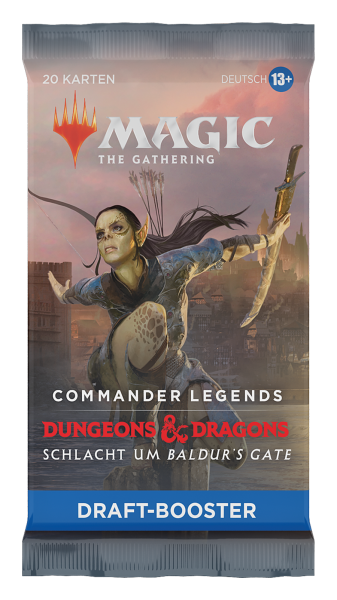 MTG: Commander Legends Dungeons&Dragons Battle for Baldur's Gate Draft Booster DE