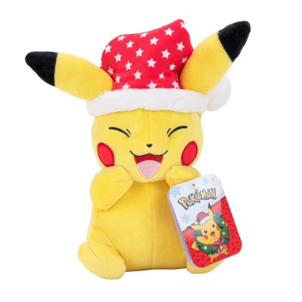 Pokémon Plüsch: Pikachu Holiday/ Weihnachten 20cm