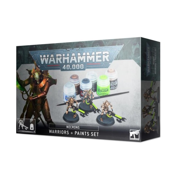 Warhammer 40K: Necrons Warrior + Paints Set